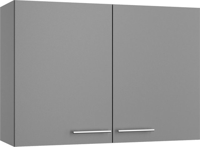 Optifit Küchen-Oberschrank Mats825 in Basaltgrau, Wandmontage, B/H/T: 100 x 70,4 x 34,9 cm - Bild 1