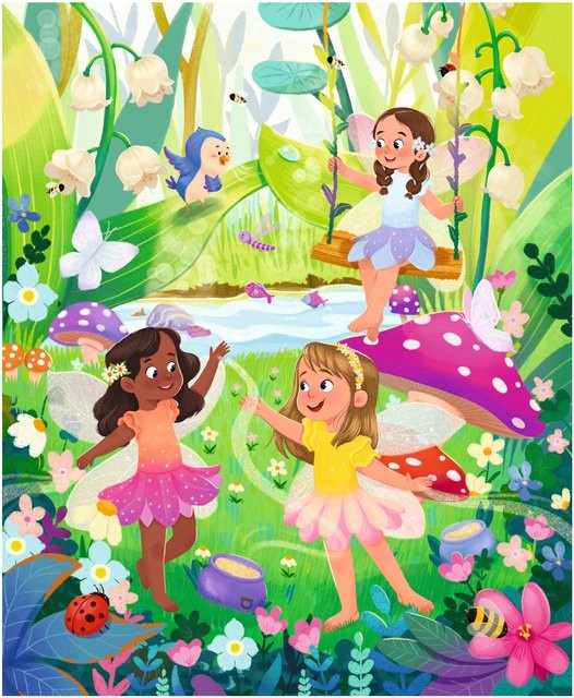 HABA Puzzle Zauberträume, Fantasy, ab 4 Jahre - Bild 1
