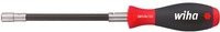 Wiha Schraubendreher mit Bithalter SoftFinish flexibler Schaft 1/4 Zoll 268 mm - Bild 1