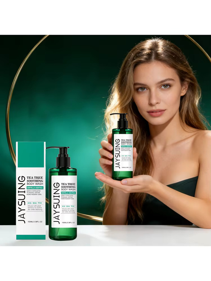 jaysuing Körperwaschgel Centella, Teebaumöl, 100 ml, Unisex - Bild 4