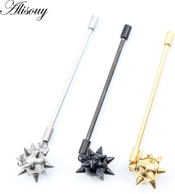 Alisouy Kette und Ohrring Piercing, Edelstahl, Punk - Bild 1