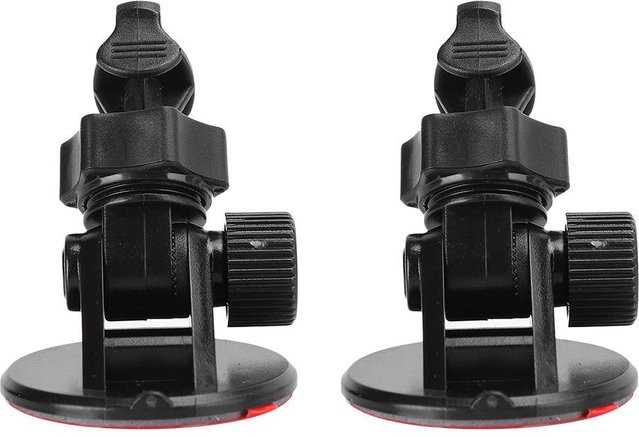 Koogeelife 2er Set Mini Kleber Halterung für Automobil Datenrekorder, verstellbar, Schwarz, 40mm - Bild 1