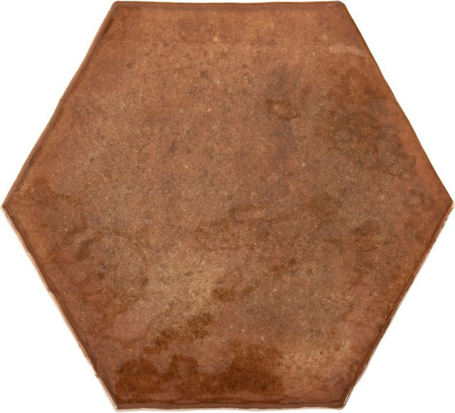Wandfliese United Tile und Mosaic Antik Hexagon in Braun, Steingut Cotto Glasiert Glänzend, B: 15 cm, H: 17,5 cm - Bild 1