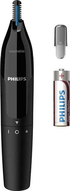 Philips Nasen- und Ohrhaartrimmer, Schwarz, Unisex - Bild 1