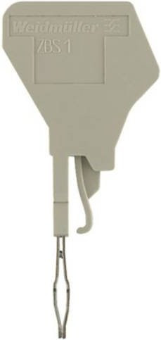 Weidmüller Testadapter 1052660000 Grau, 5 Stück - Bild 1