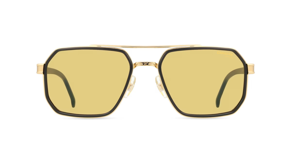 Carrera 1069/S Sonnenbrille, Vollrand, Eckig, Edelstahl, Herren, Schwarz - Bild 1
