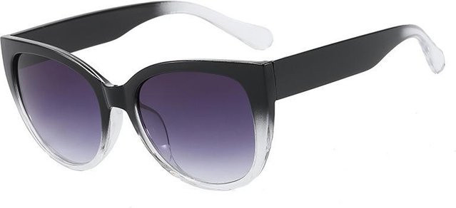 xianyi01 Sonnenbrille Cat Eye, Kunststoff, Vollrand, Damen, schwarz - Bild 1