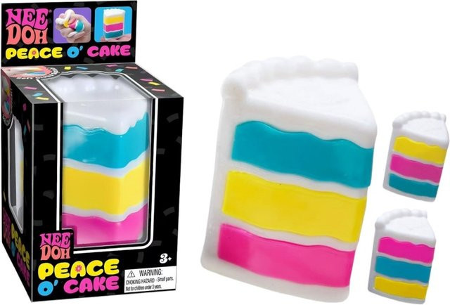 Schylling Needoh Nice Cube, Sensorischer Pop-Fidget-Würfel, Quetschspielzeug - Bild 1