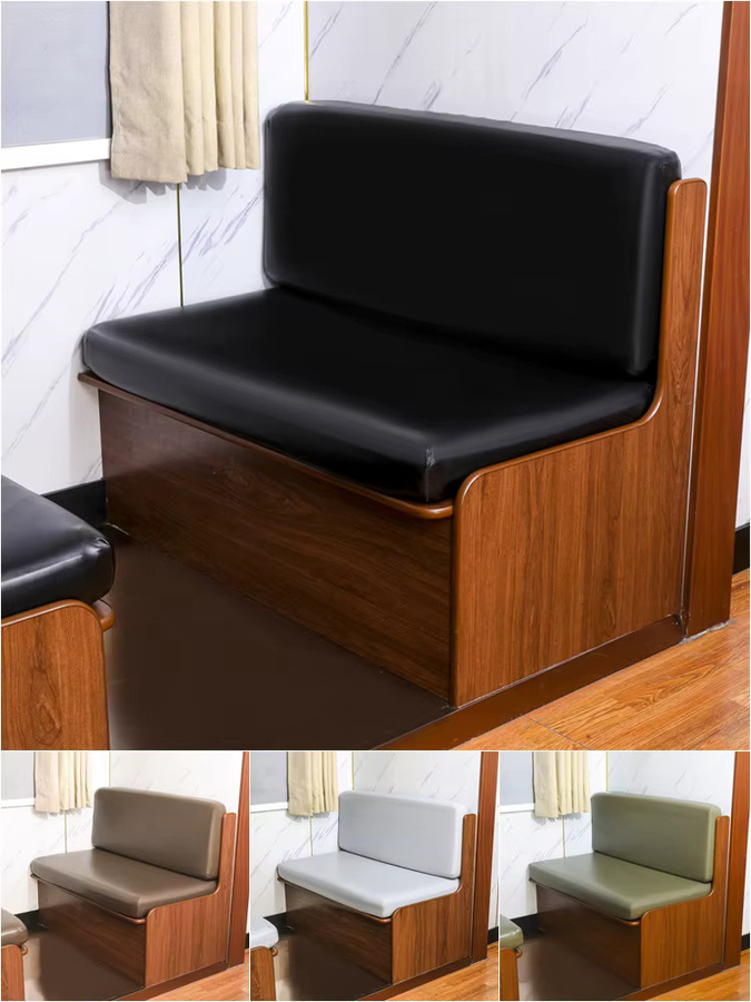 WANERQU Sitzbezüge aus PU Leder für RV Dinette Sitze, wasserdicht und elastisch, Sofa Schonbezug für Camper und Auto - Bild 4