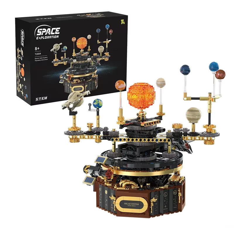 FUNXINEE Technisches Sonnensystem Orrery, Bausteine, Weltraum, 1098 Teile, ab 8 Jahren - Bild 4