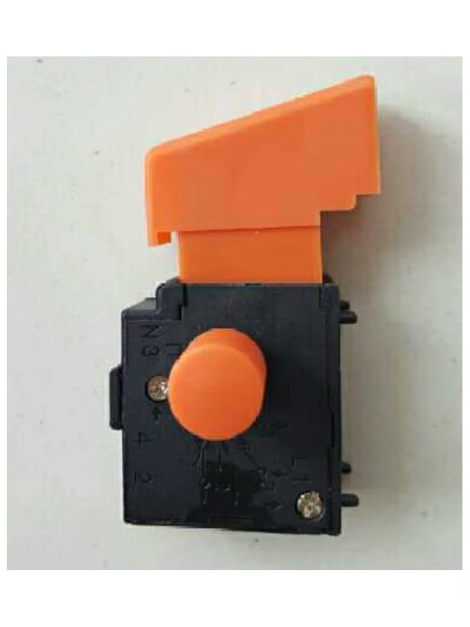 TIE YI Geschwindigkeitsregelung Auslöseschalter 5E4 AC 250 V 4 A 2NO DPST SPST in Orange für elektrische Bohrmaschinen - Bild 1