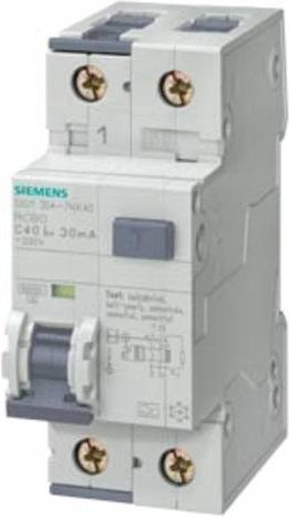 Siemens RCBO Leitungsschutzschalter 13A 230V Grau - Bild 1