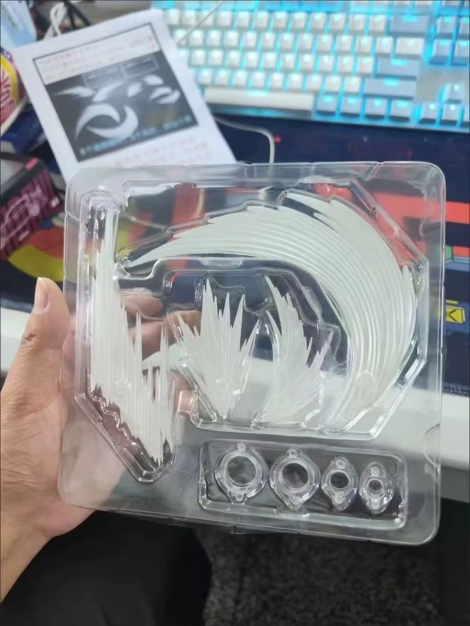 Bandai Son Goku Wind Blade Special Effect Series Actionfigur Weiß mit Smoke Effect Piece Anime Modell Sammlerstück - Bild 5