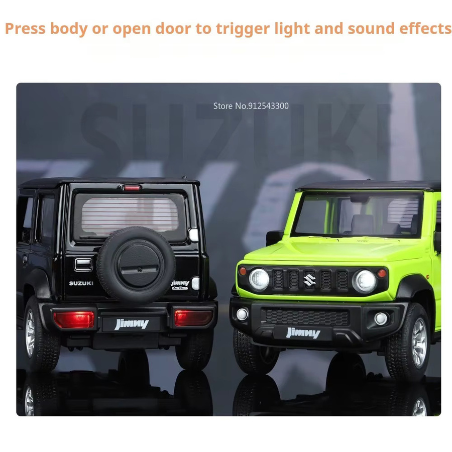 RMZ city Suzuki Jimny Range Rover Automodell, 1:24, mit Licht und Sound - Bild 4