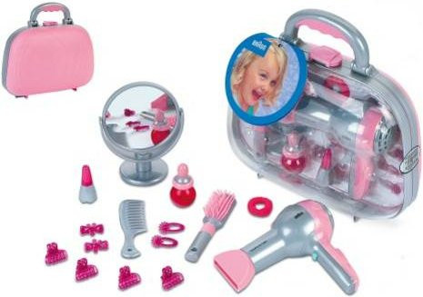 Braun Beauty Case mit Haartrockner, Rosa / Pink, Kunststoff - Bild 1
