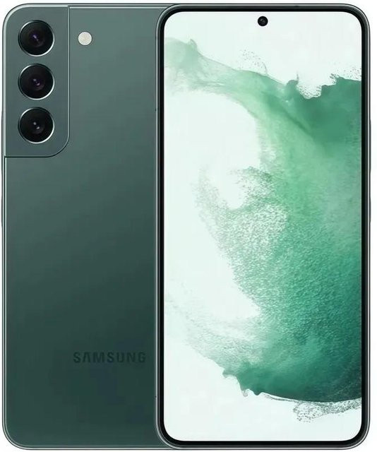 Samsung Galaxy S22 5G Refurbished Smartphone in Grün mit 256 GB Speicher und 8 GB RAM, SIM+eSIM, entsperrt - Bild 1