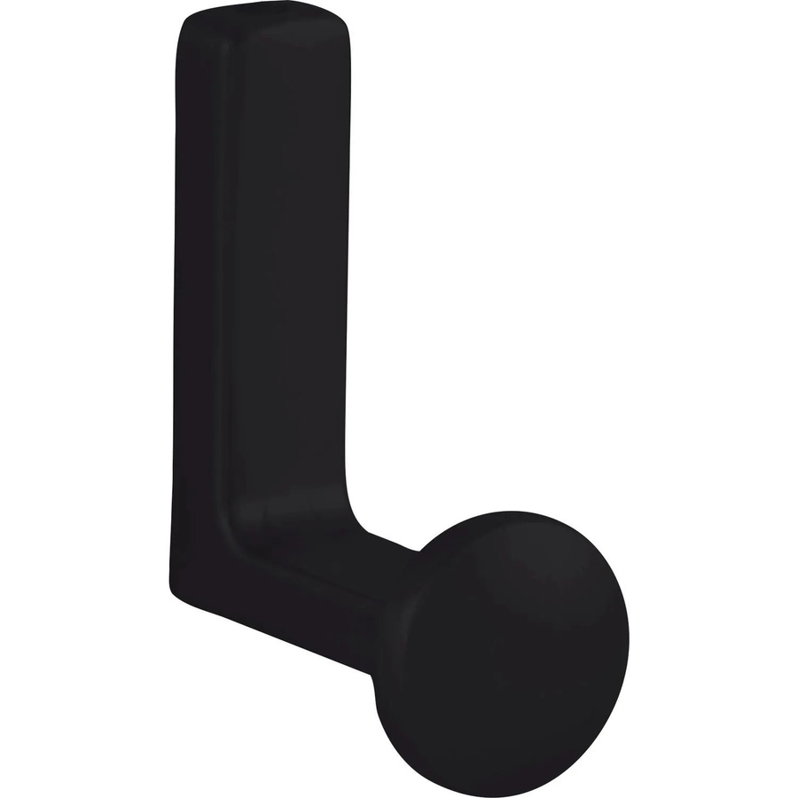 Technik Team Mantelhaken Eryx aus Zinkdruckguss in Schwarz Matt, Breite: 2,5 cm, Höhe: 6,2 cm - Bild 2
