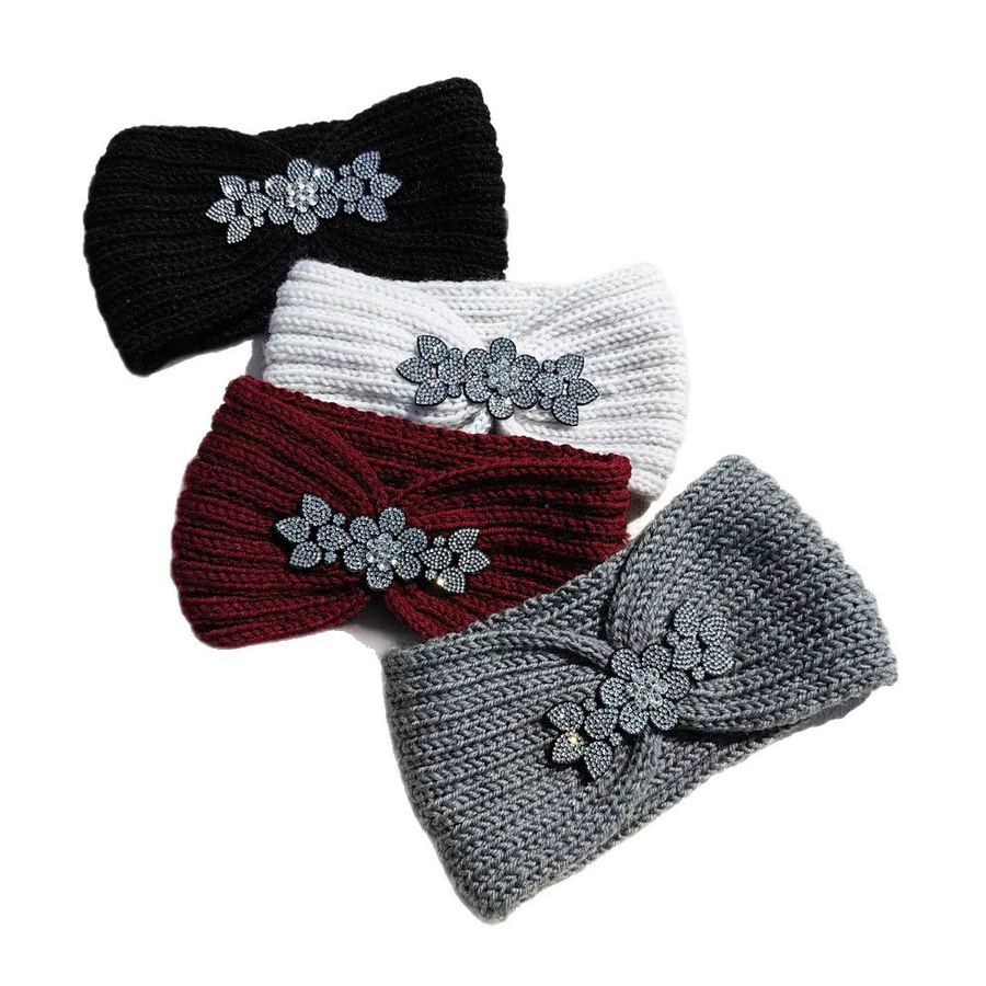 KBAP Stirnband, Strass, gestrickt, Damen, Mädchen - Bild 5