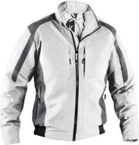 Kübler Wetter-Dress Jacke 1367 Weiss/Anthrazit Größe S nach EN 14404 - Bild 1