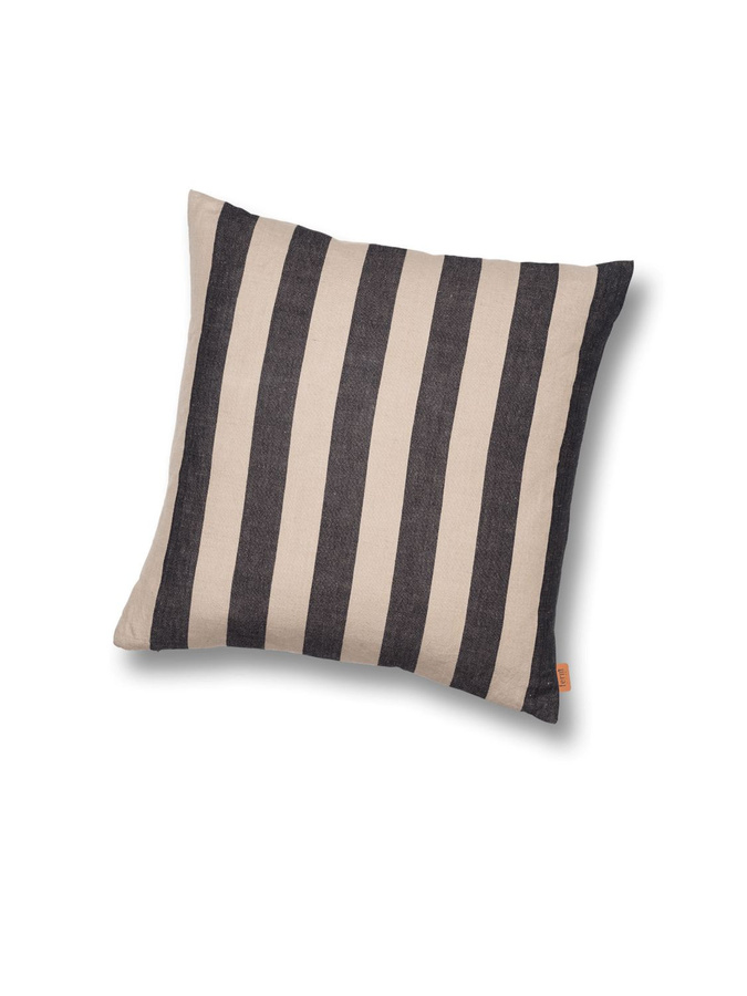 Ferm Living Grand Kissen gestreift in Beige und Multicolour aus Leinen und Baumwolle - Bild 2