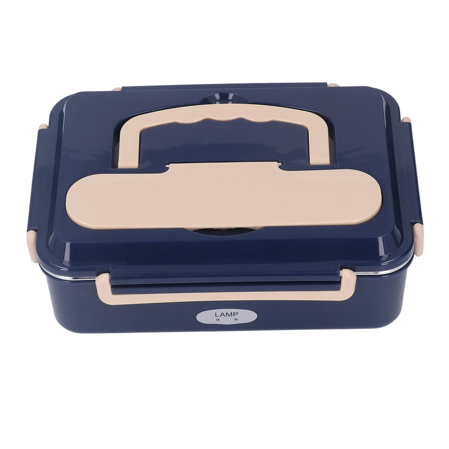 OutsideWorld Elektrische Lunchbox aus 304 Edelstahl in Blau mit UK-Stecker - Bild 2