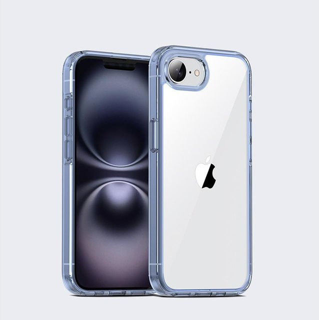 Global Finds Doppelset aus transparenter Hülle für iPhone 17e und stoßfester Schale für iPhone 16E - Bild 1