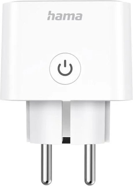 Hama Smarte WLAN-Steckdose Matter, sprach- und appgesteuert, Weiß, 3.680W - Bild 1