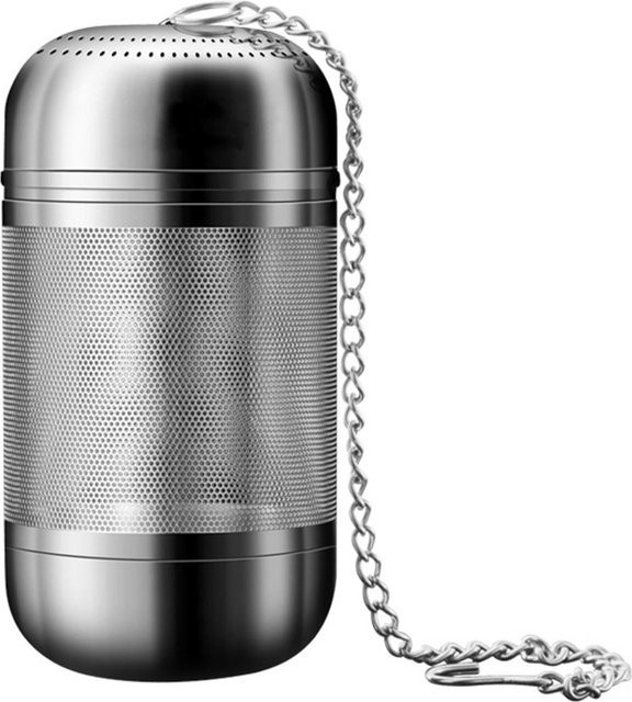 TOMTOP JMS Multifunktionales Gewürzsieb aus Edelstahl in Silber mit feinmaschigem Netz für Gewürze und Tee - Bild 1