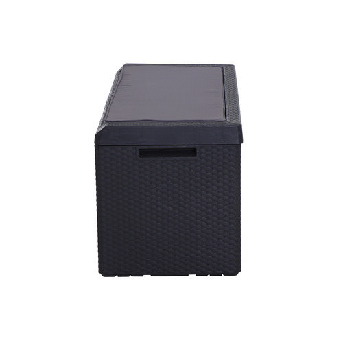Toomax Kissenbox Portonovo aus Kunststoff in Anthrazit B/T/H: 178 x 55 x 13 cm - Bild 4