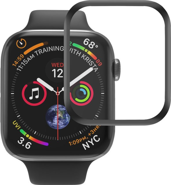 3D FullScreen Displayschutzglas für Apple Watch 8/7, 45mm, transparent - Bild 1