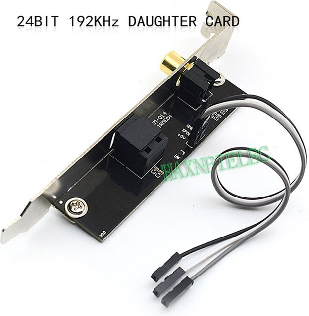 Digitale Audio Ausgang Platte mit SPDIF Optisch und RCA für ASUS MSI Gigabyte Motherboard - Bild 1