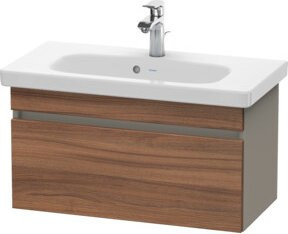Duravit Waschtischunterschrank DuraStyle in Nussbaum natur/beige matt mit 1 Auszug, B: 73 cm, T: 36,8 cm, H: 39,8 cm - Bild 1