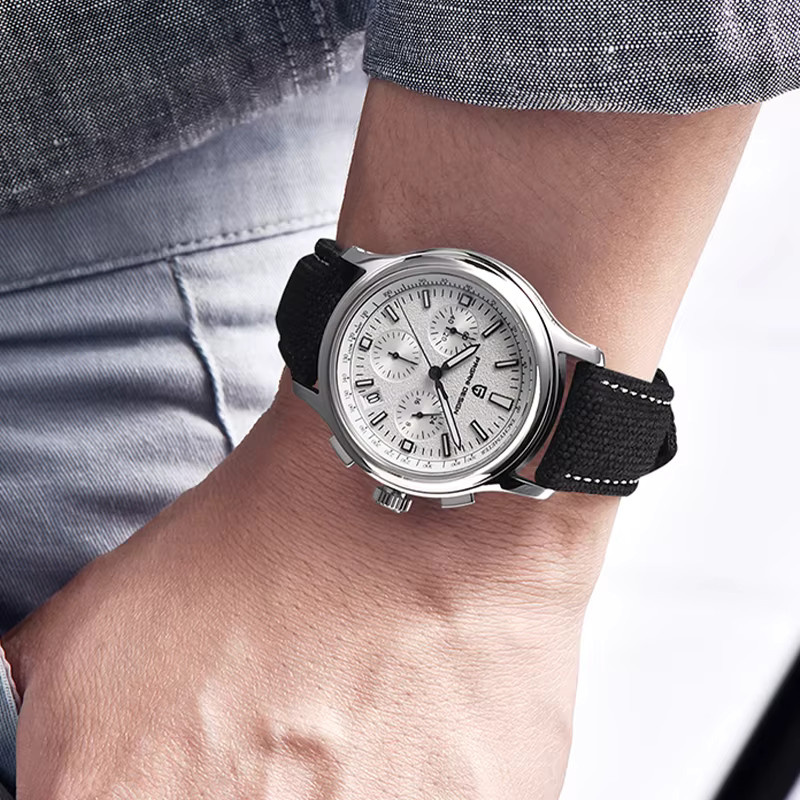 PAGANI DESIGN Chronograph, Quarz, Edelstahl, Saphirglas, 40 mm, Herren - Bild 2