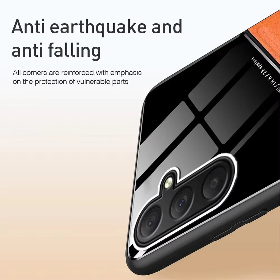 Magnetische Saug Halter Schutzhülle für Samsung Galaxy A17 A07 M35 M55 A56 A36 A26 A16 A06 A15 A25 A35 A55 5G in Orange - Bild 5