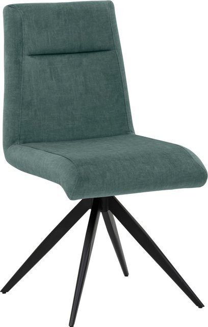 Mayer Sitzmöbel Stuhl 2133 Task Chair mit Sternfuß, Farbe Petrol und Schwarz, B/T/H: 49 x 58 x 91 cm - Bild 1