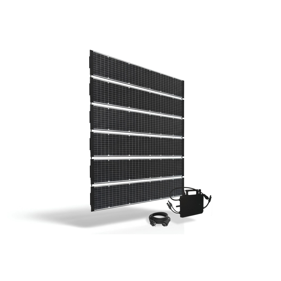 Technaxx Solarzaun-Starterset TX-356 BiDo Flexi - Bild 2