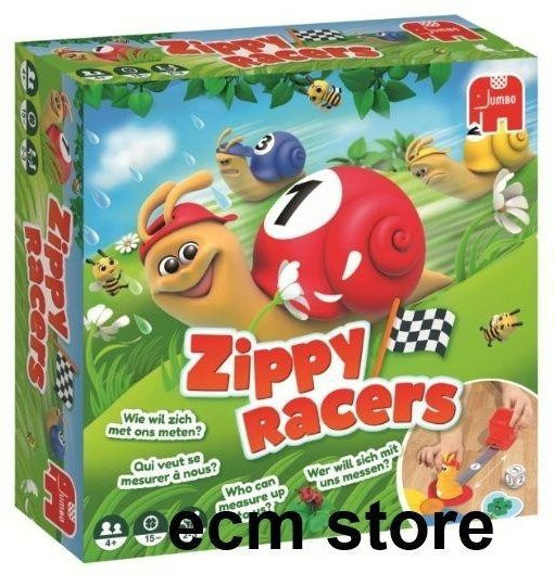 Jumbo Zippy Racers Spielset, Brettspiel, ab 4 Jahren - Bild 1