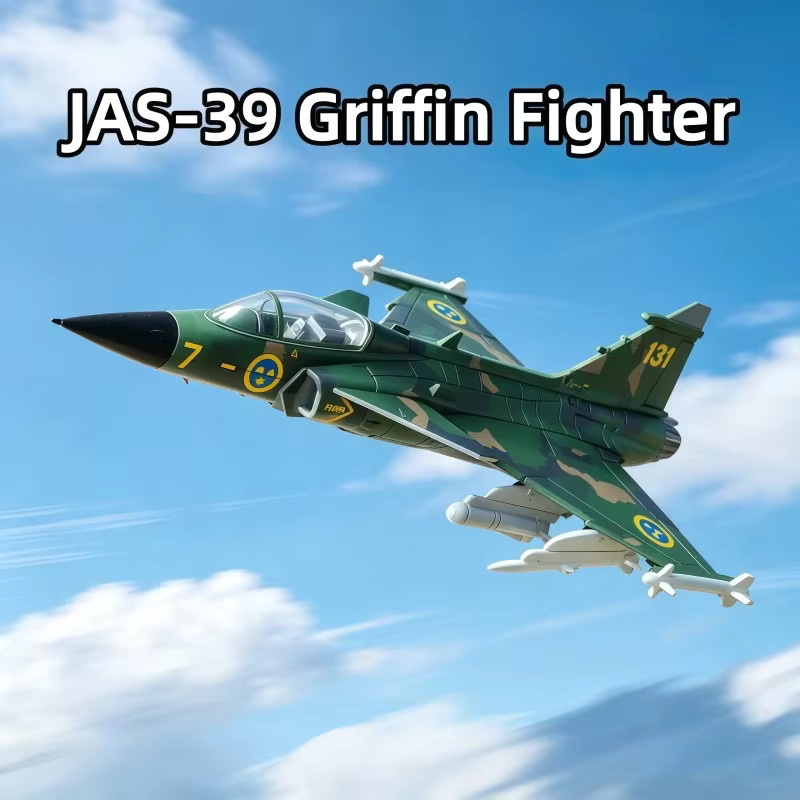 Gryphon JAS 39 Gripen Kampfflugzeug, Bausteine, 1/72, ab 14 Jahren - Bild 3
