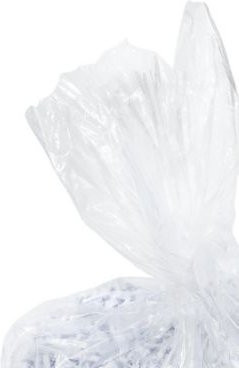 Leitz IQ Autofeed Auffangbeutel für Leitz IQ Autofeed Office Pro 600 Aktenvernichter, 20 Stück, 175 l, transparent - Bild 1