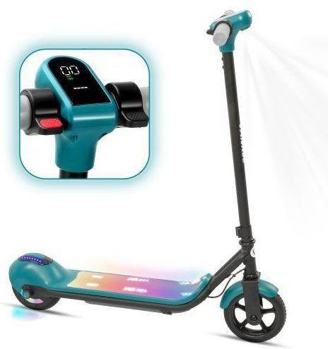 Elektrischer Roller von LEAWIN in Grün mit Bluetooth und einer Reichweite von 5-8 km - Bild 1