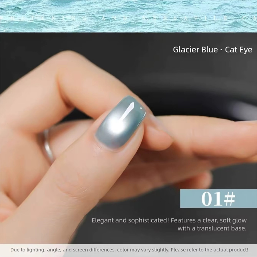 MISS MIANEL Nagellack, Blau, Schimmernd, 10 ml - Bild 2