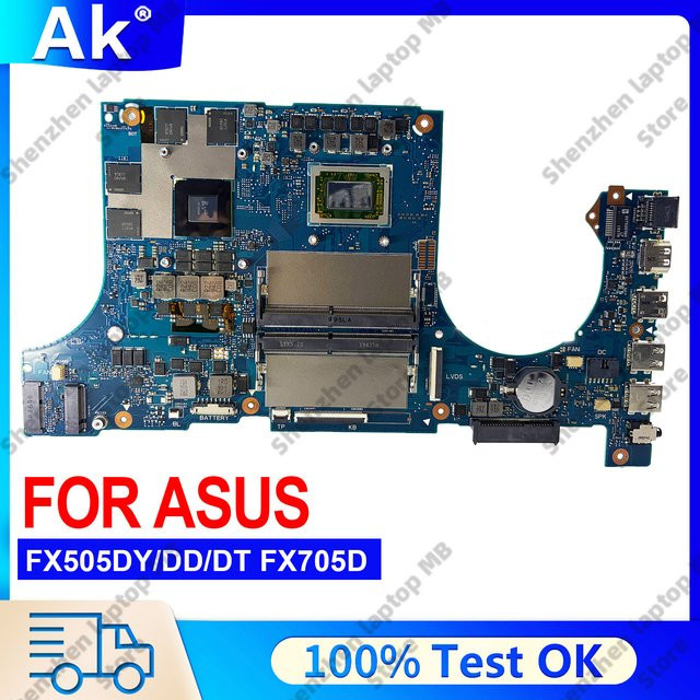 Asus TUF Gaming FX505DT Laptop-Mainboard mit R3 R5 R7 CPU in Blau - Bild 1