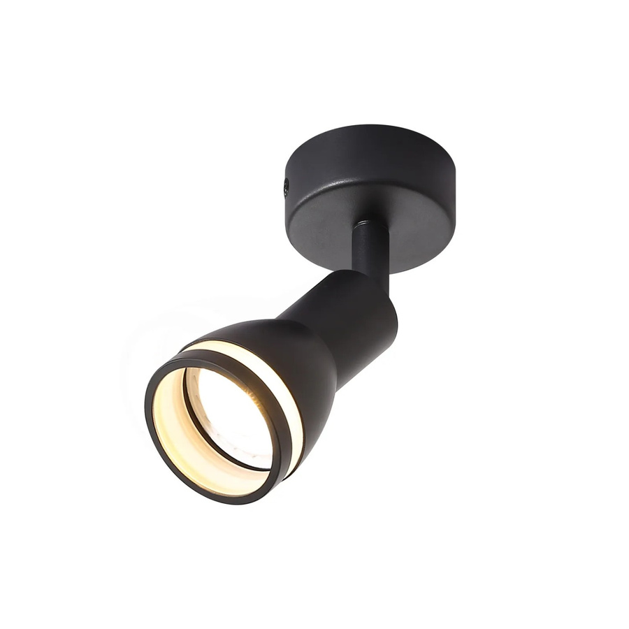 NETTLIFE Deckenstrahler aus Metall in Schwarz, verstellbar und modern mit GU10 LED-Leuchtmitteln - Bild 2