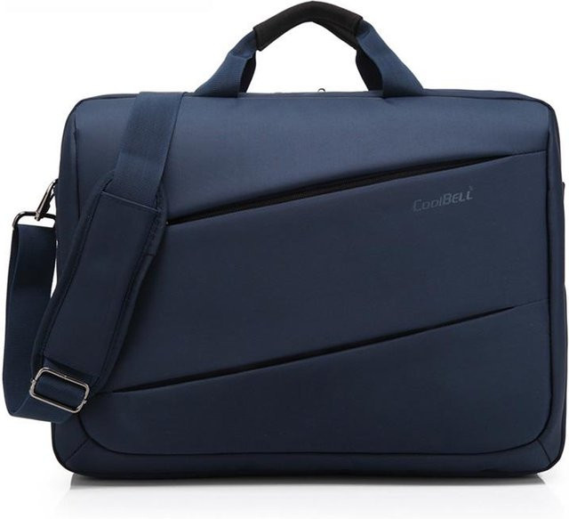 Cool Bell Laptop Tasche für 17,3 Zoll Notebooks, Wasserdichte Messenger Schulter Tasche und Business Aktentasche, Blau - Bild 1