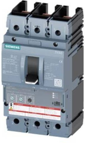 Siemens 3VA6140-6HL31-0AA0 Leistungsschalter in Grau mit einem Einstellbereich von 16 - 40A und einer maximalen Schaltspannung von 600 V/AC - Bild 1