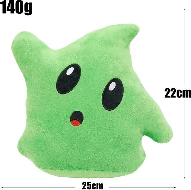 Super Mario Galaxy Luma Plüschtier, Kuschelsternpuppe, grün, 20cm - Bild 1
