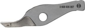 Bosch Messer Kurve in Silber für die Schlitzschere GSZ 160 Professional - Bild 1