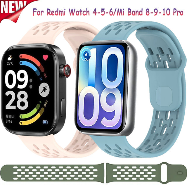 Xiaomi Uhrenarmband Silikon, Bunt, Unisex - Bild 1