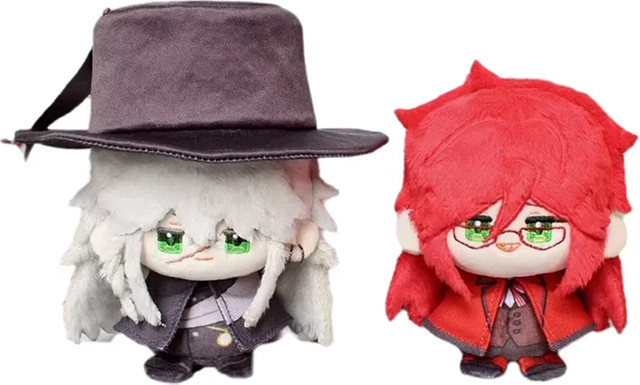 Bandai Black Butler Under Taker Anhänger Plüschpuppe, 12cm - Bild 1