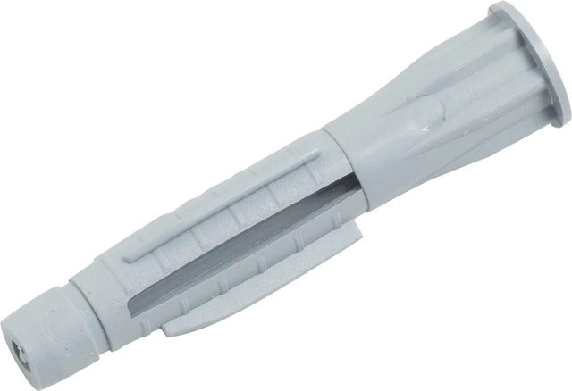 LUX-TOOLS Allzweckkragendübel aus Nylon in Grau, Durchmesser: 8 mm, Länge: 47 mm, 10 Stück - Bild 1